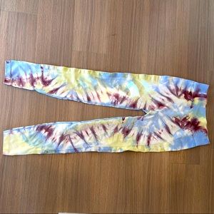 Tory Sport Tie-Dye Seamless Leggings